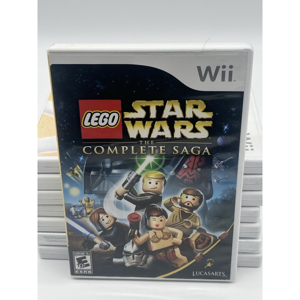 Nintendo Wii LEGO Star Wars The Complete Saga w/ Manual‎